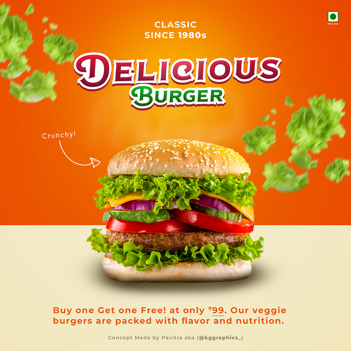 Burger Poster 🍔